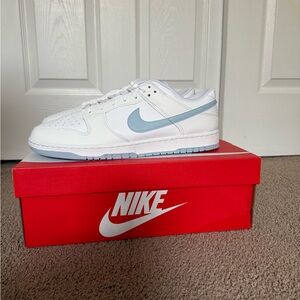 Nike Dunk Low Retro: White/ Armory Blue